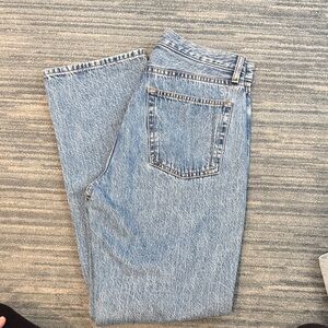 Still here Classic ripped Blue Denim Jeans